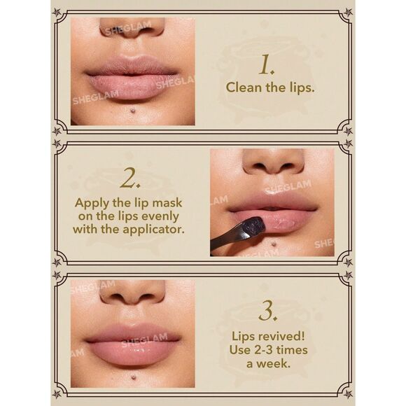 Harry Potter Magic Cauldron Moisturizing Lip Mask w/Spatula - Picture 3 of 4